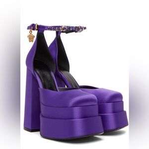 SOLD VERSACE Platform Heels True Purple EU 39.5